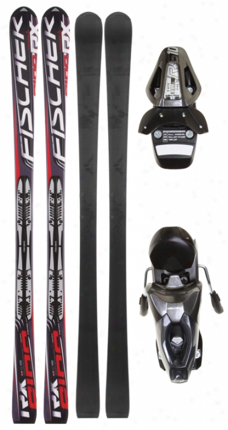 Fischer Rx Fire Skis W/ Fp9 Bindings Anthracite/smoke