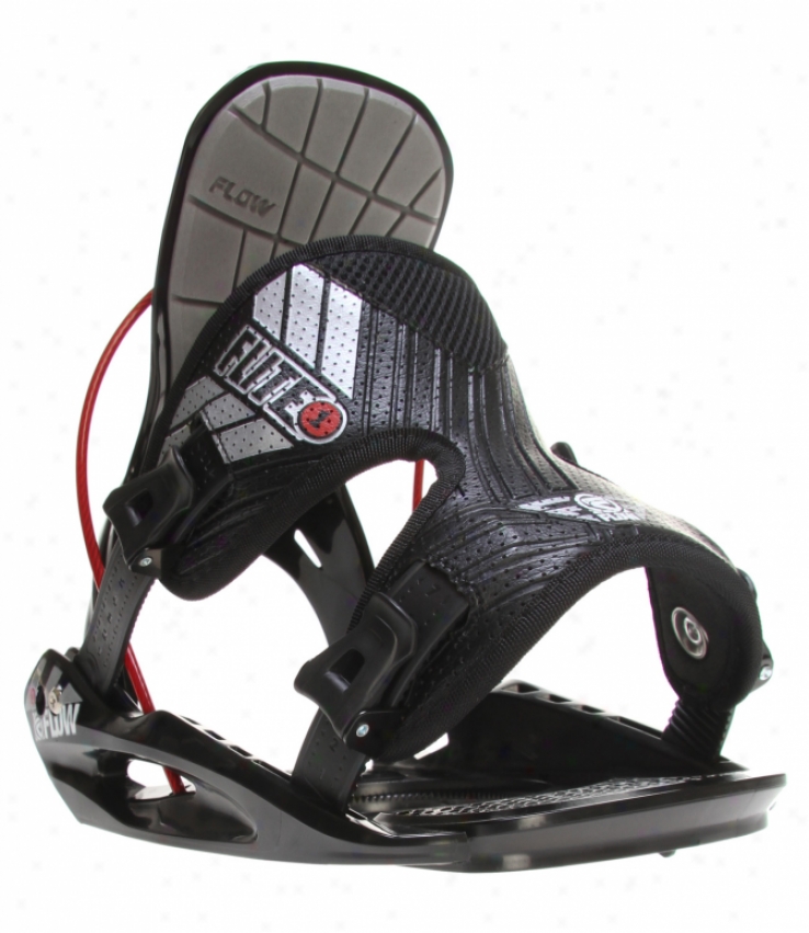 Flow Flite 1 Snowboard Bindings Black