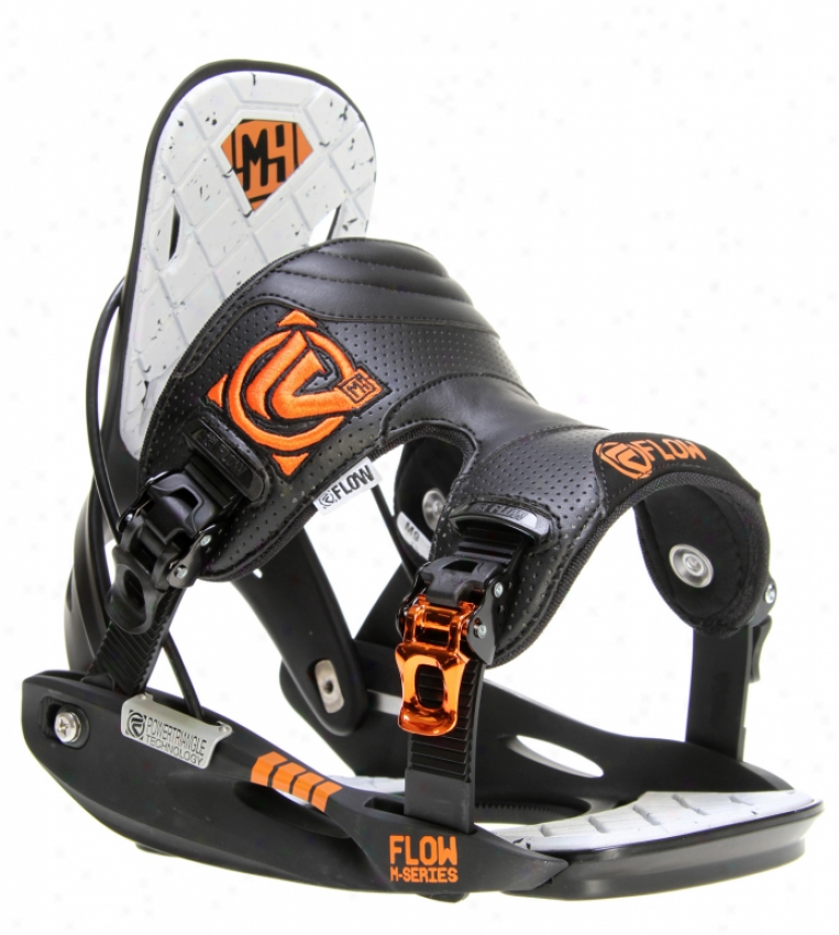 Flow M9 Snowboard Bindings Black