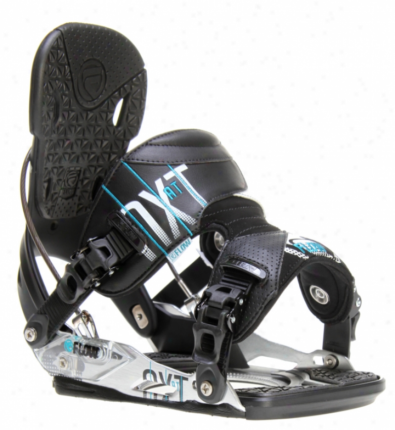 Flow Nxt At Snowboard Bindings Black