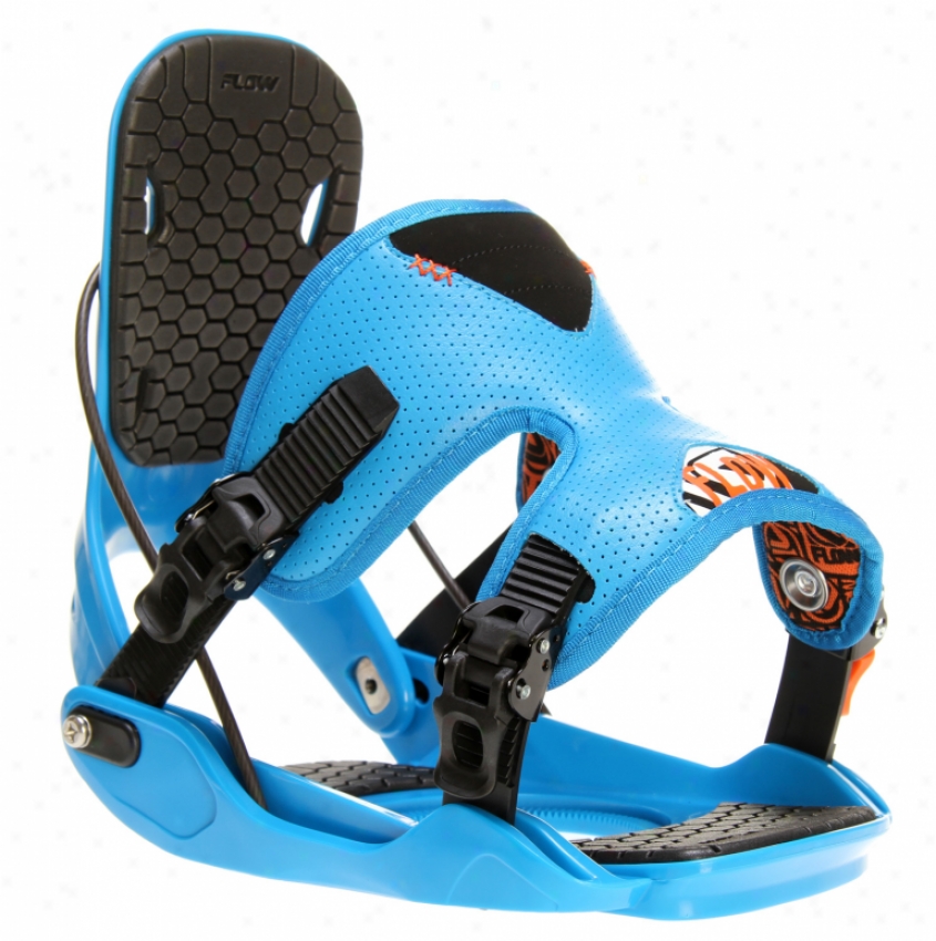 Flow Trilogy Snowboard Bindings Blue