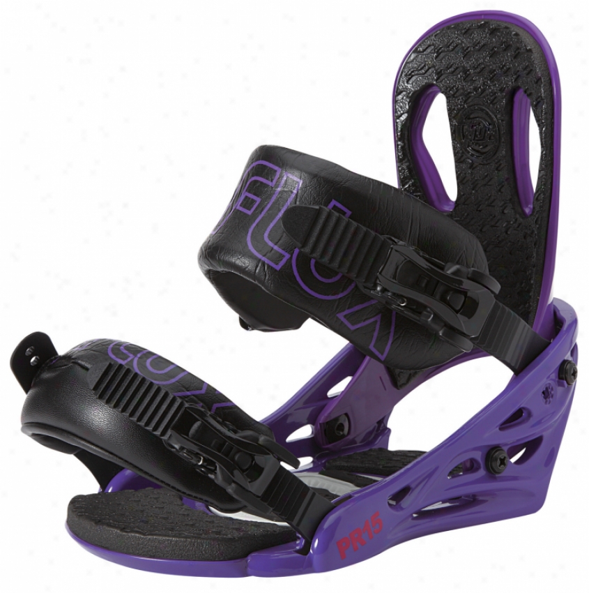 Flux Pr15 Snowboard Bindings Violet