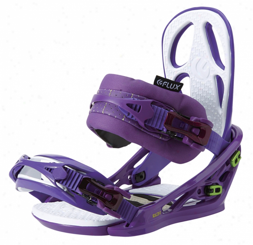 Flux Rk30 Snowboard Bindings Violet