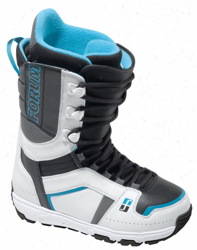 Forum Booter Snowboard Boots White/black &apos;n Blue