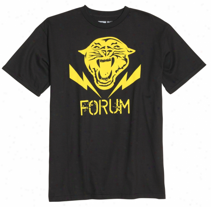 Forum Flying Tiger T-shirt Black To The Future