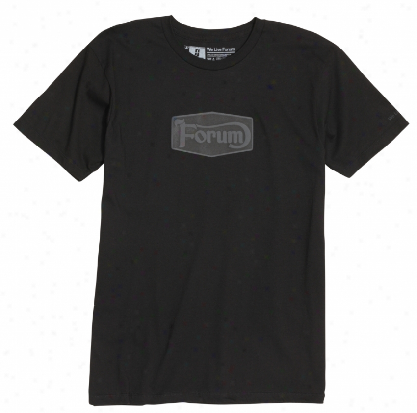 Forum Scheme T-shirt Black To The Future