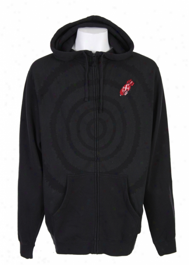 Forum Target Zip Hoodie Black