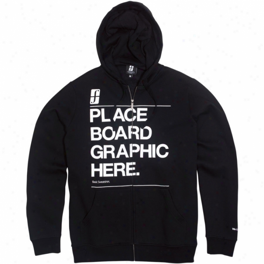 Forum Tertiary Fullzip Hoodie Black To The Future