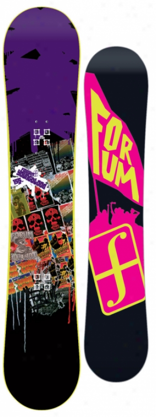 Forum Youngblood Insert Wide Snowwboard 155 Purple