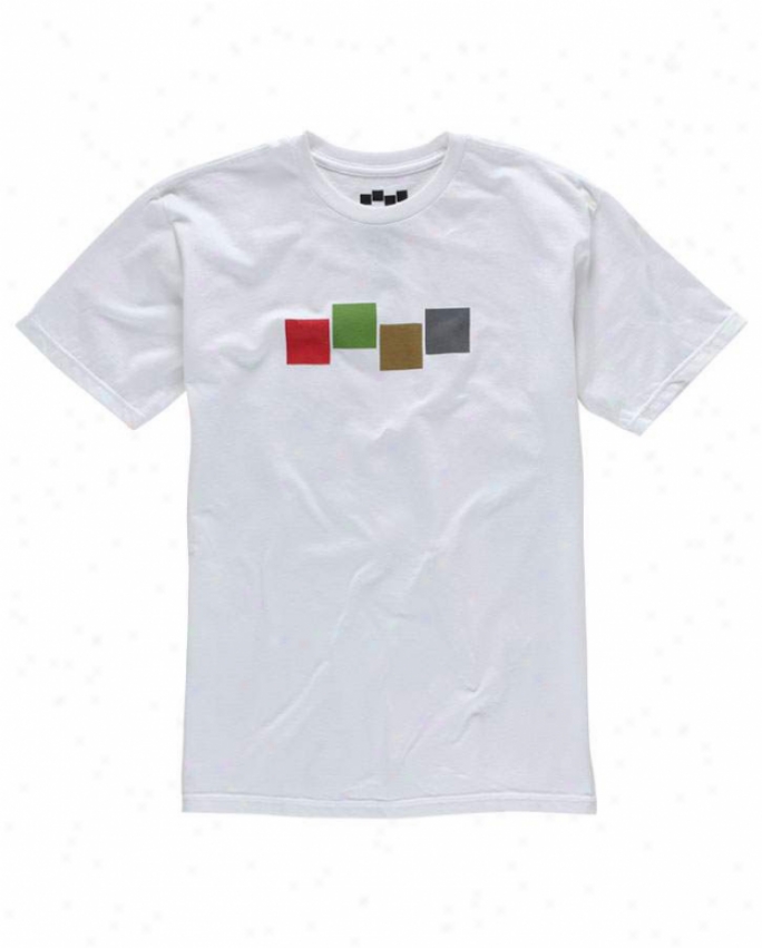 Foursquare 4color Icon T-shirt Mont Blanc