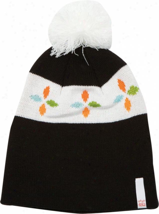 Foursquare Angel Beanie Black