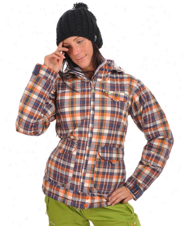 Foursquare Beth Snowboard Jacket Lumberjill