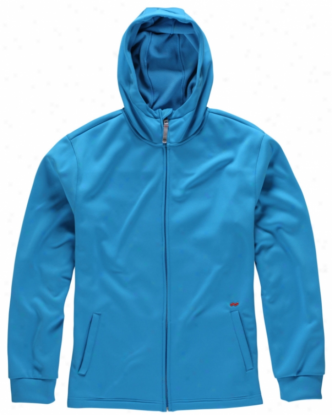 Foursquare Bonded Fullzip Fleece Bluebi5d