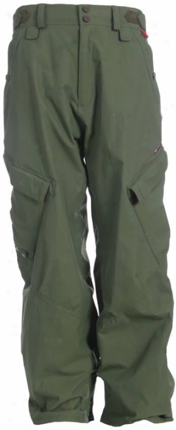 Foursquare Boswell Snowboard Pants Bronze Green