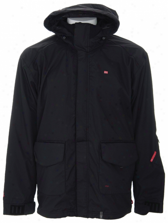 Foursquare Brady Snowboard Jacket Black