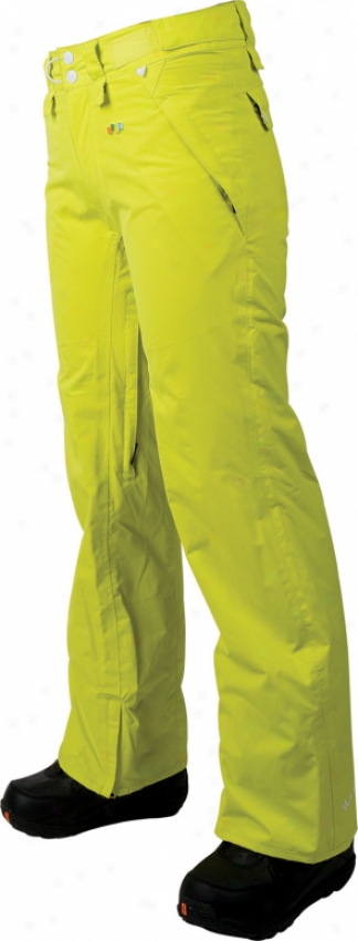 Foursquare Caprioli Snowbiard Pants Citron