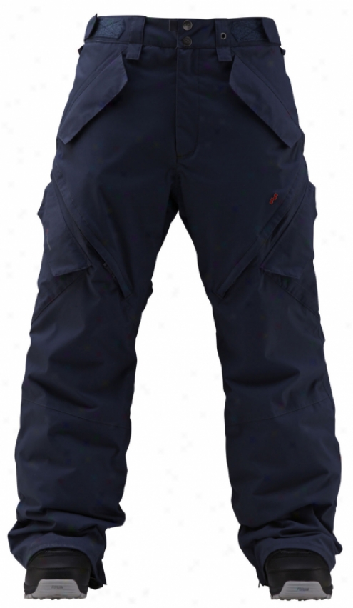 Foursquare Hoffman Snowboard Pants Midnight Blue