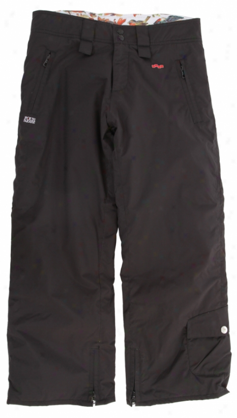 Foursquare Ka5e Snowboard Pants Black