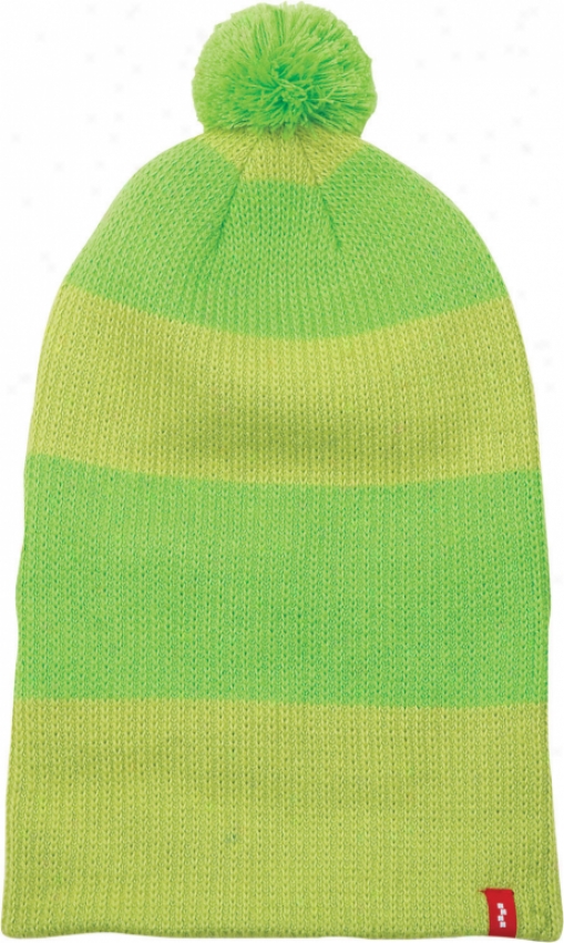 Foursquare Life Saver Beanie Green Light