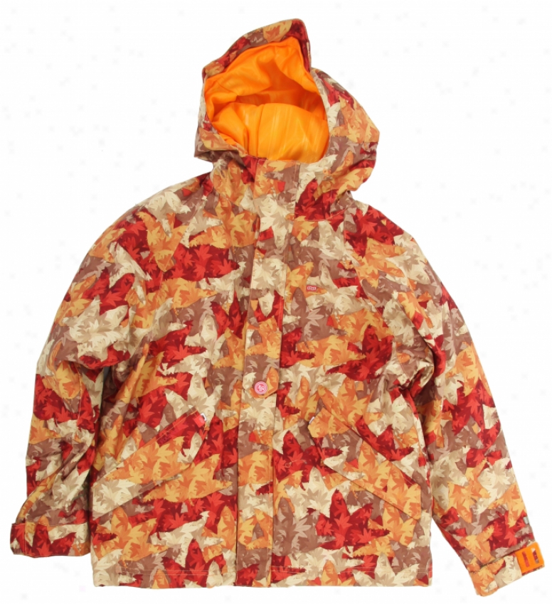 Foursquare Lil Fabian Snowboard Jacket Fall Leaves