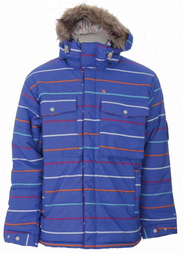 Foursquare Manfredi Snowboard Jacket Reflex A Poppin