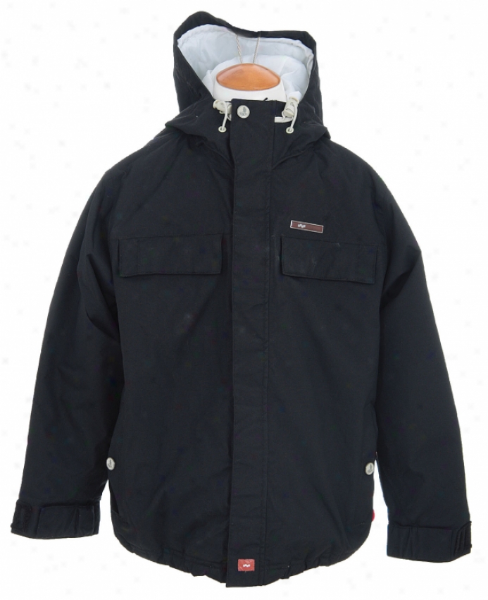 Foursquare Pers Snowboard Jacket Black