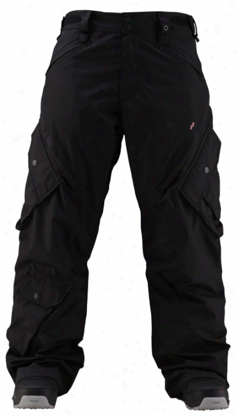 Foursquare Q Snowboard Pants Blackout