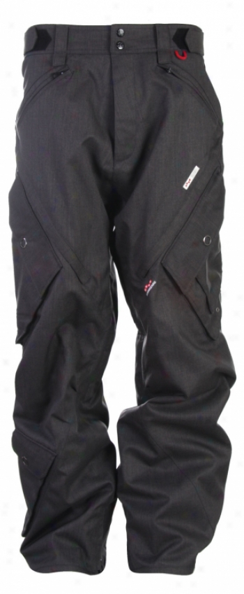 Foursquare Q Snowboard Pants Charcoal Heather