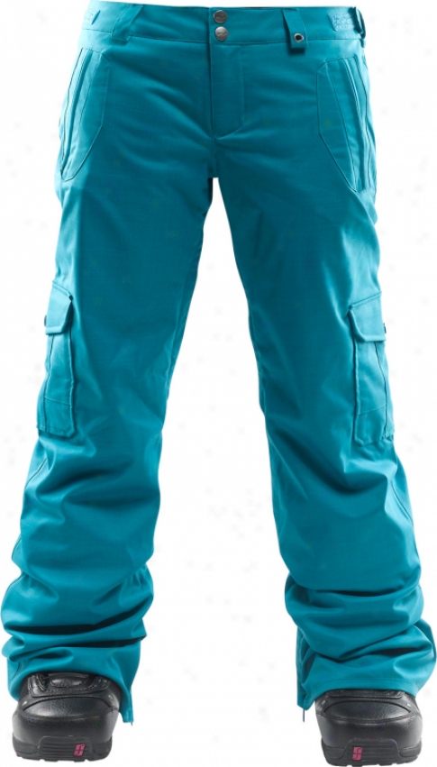 Foursquare Range Snowboard Pants Blue Book