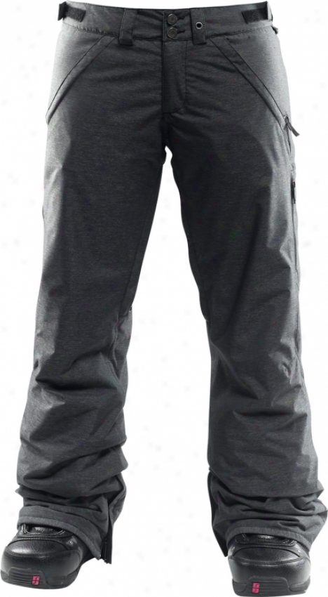 Foursquare Router Snowboard Pants Blacktop