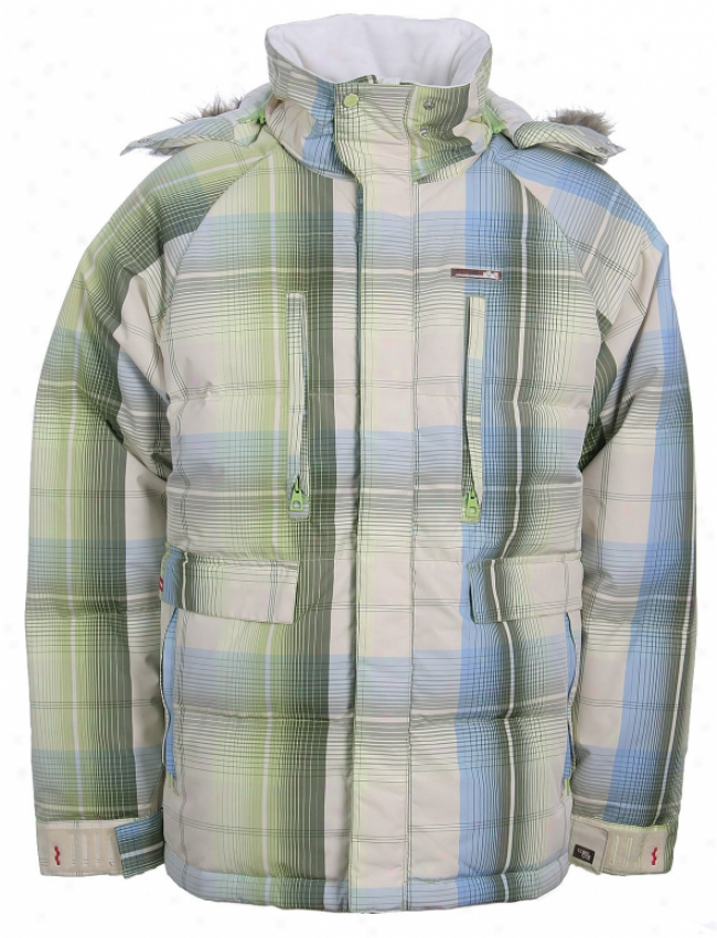 Foursquare Ruff Snowboard Jacket Eddie Plaidern