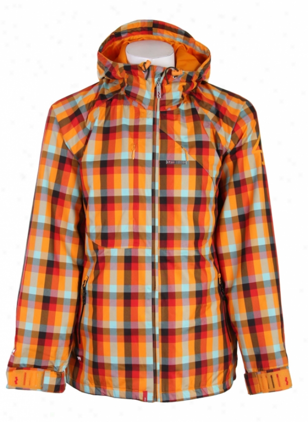 Foursquare Stevo Snowboard Jacket Blaze Lumberjack