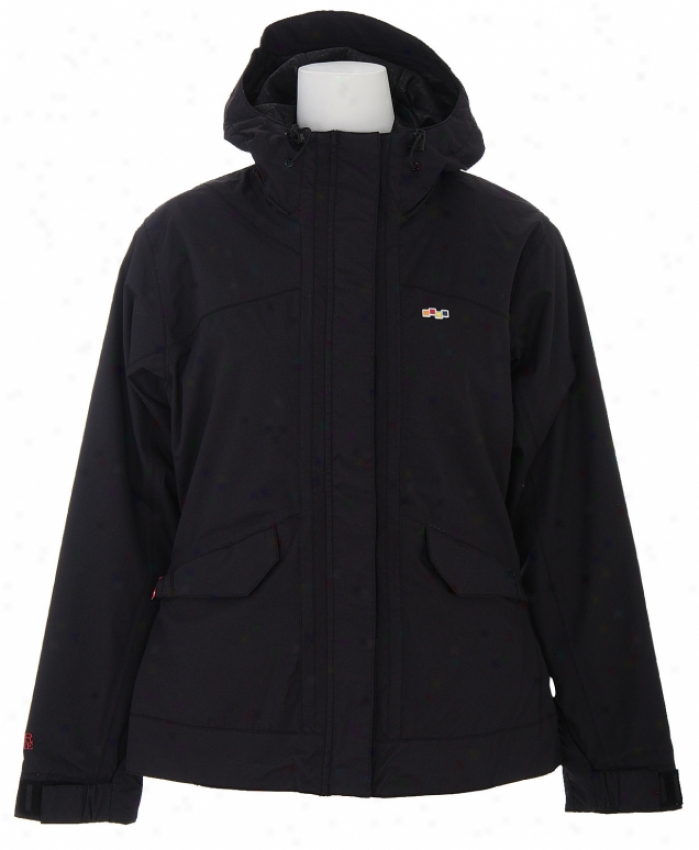 Foursquare Tobin Snowboard Jacket Black