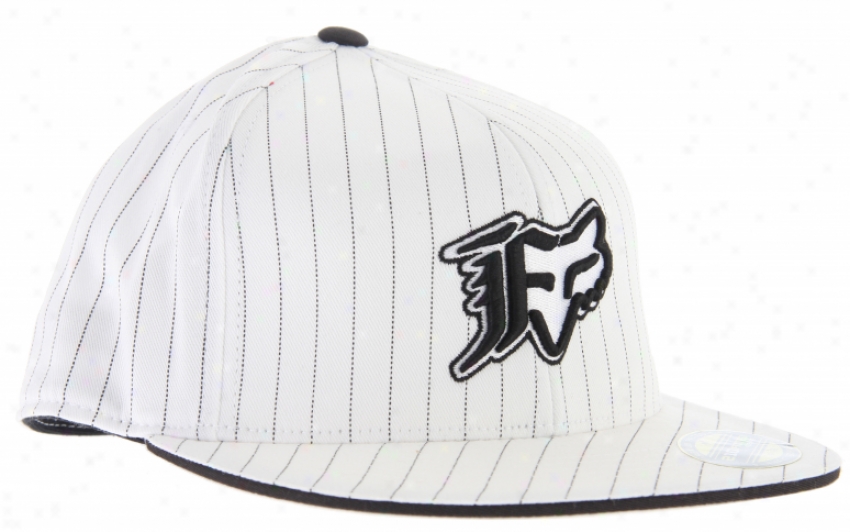 Fox Vip Stripe 210 Hat White