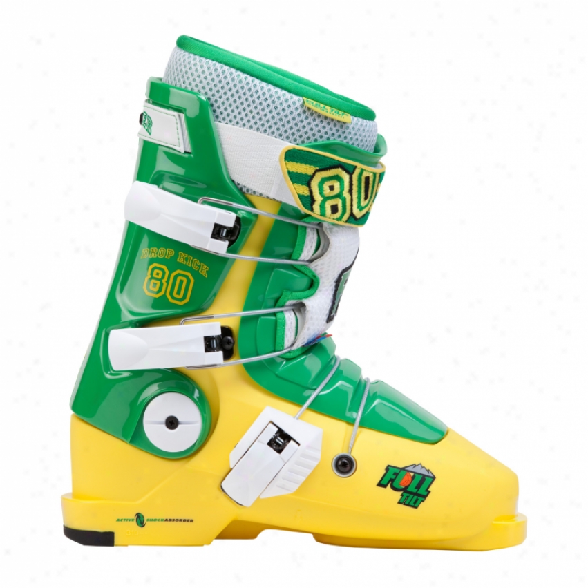 Full Tilt Drop Kick Ski Boots Yellow/green