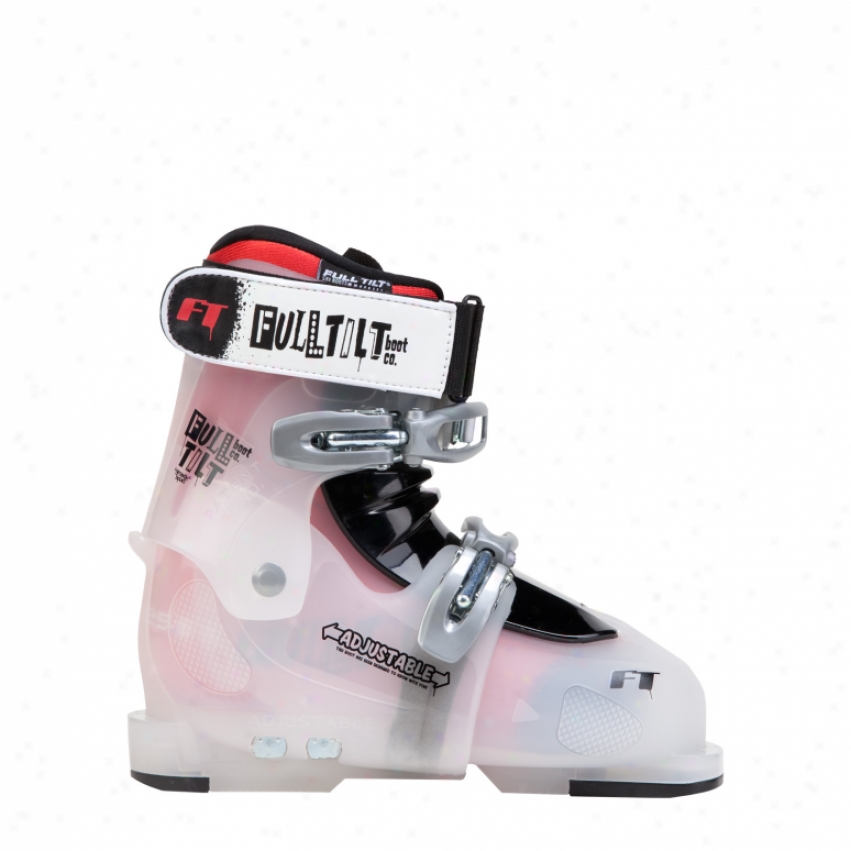 Full Awning Growth Spurt Ski Boots Translucent Red