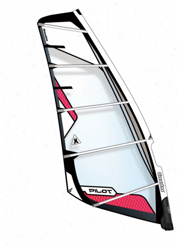 Gaastra Pilot Windsurfing Sail 7.5 Red/white