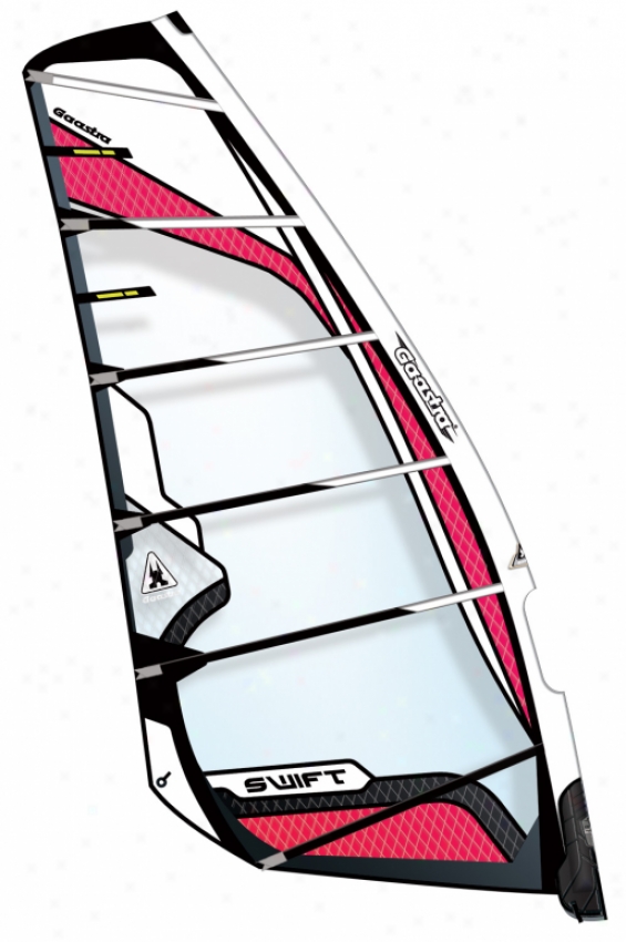 Gaastra Swift Windsurfing Sail 6.5 Black/red