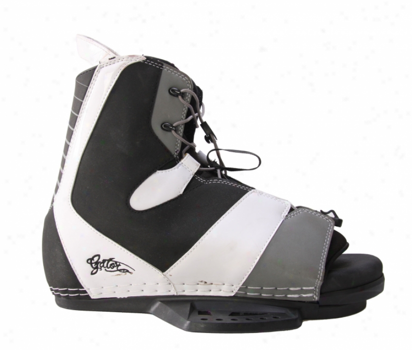 Gator Boards Team Wakeboard Bindings Black/white