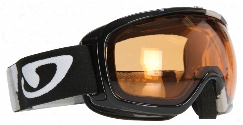 Giro Basis Snowboard Goggles Black/multistripe Black/persimmon Lens