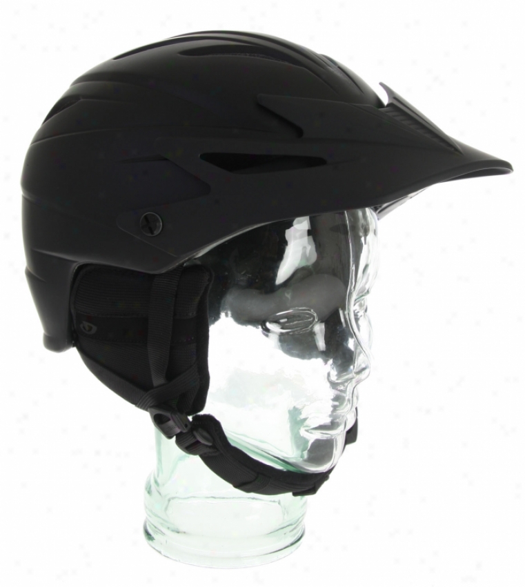 Giro G10mx Snowboard Helmet Matte Black
