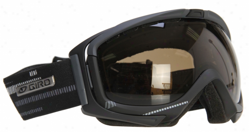 Giro Manifest Snowbkard Goggles Matte Black/tech Dash Black/persimmon Lens