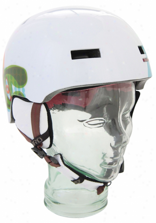 Giro Shiv Snowboard Helmet White Kleinsmith