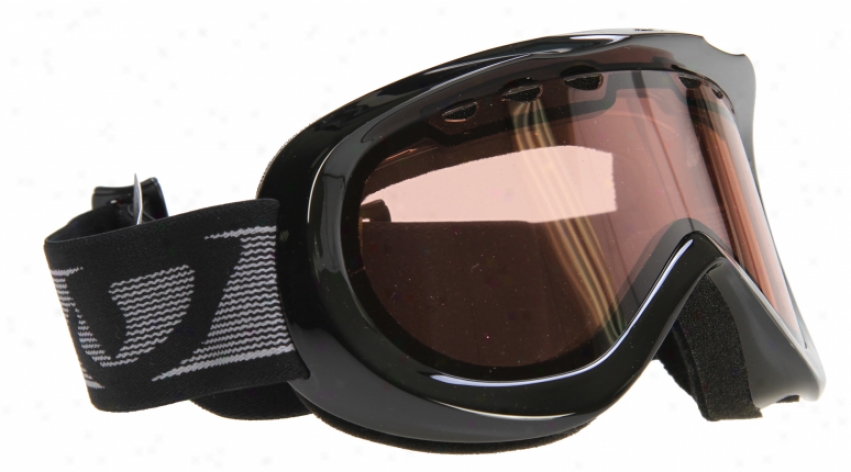 Giro Verwe Snowboard Goggles Black/stripe Black/vermillion Lens