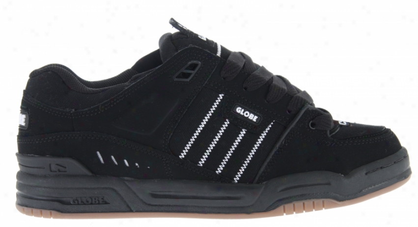 Globe Fusion Skate Shoes lBack/gum