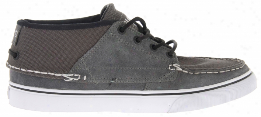 Globe The Bender Skate Shoes Charcoal/white/black