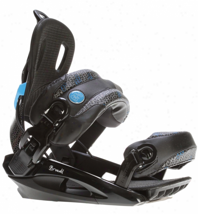 Gnu B-real Snowboard Bindings Black