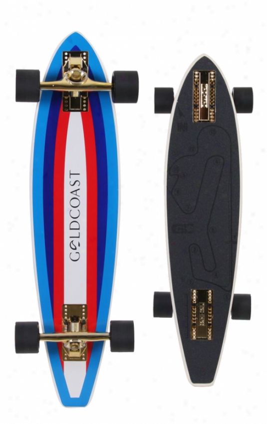 Goldcoast Circuit Tach Longboard Skategoard Complete