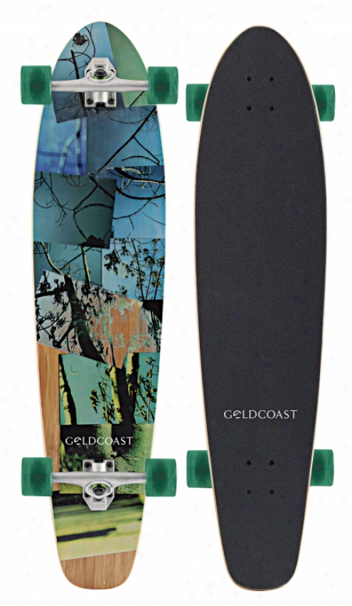 Goldcoast Rebirth Moon Longboard Skateboard Complete