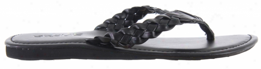 Gravis Athena Sandals Black